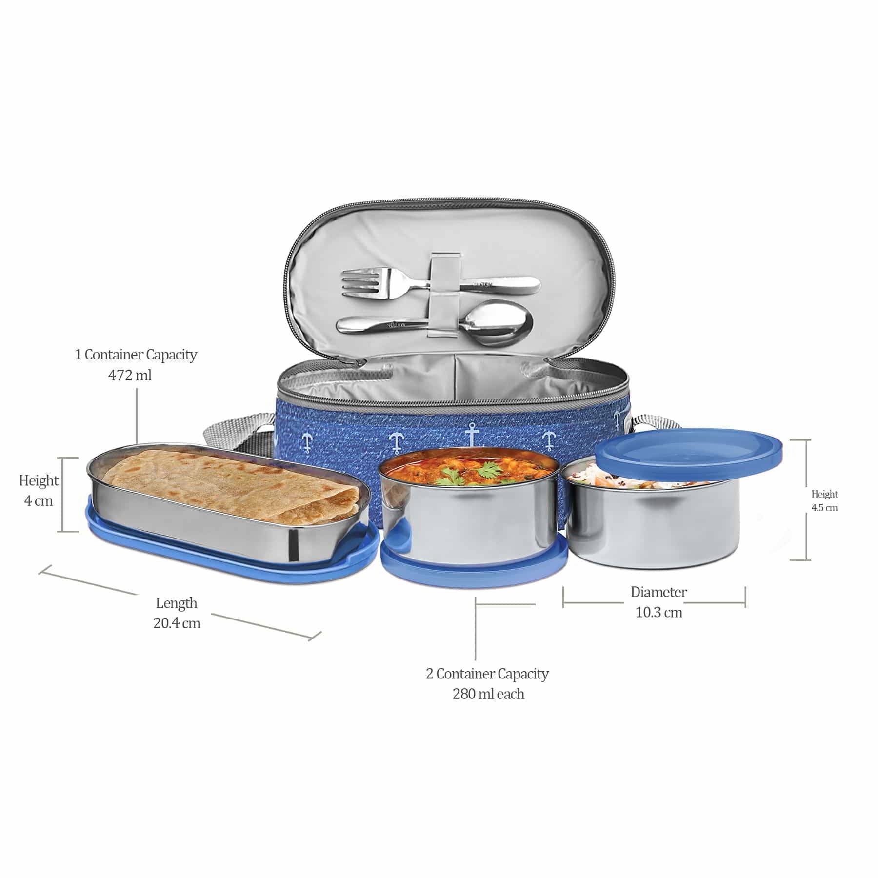 Milton Corporate Lunch Box Combo